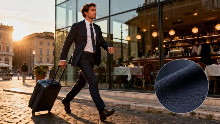 LYCRA x EUROJERSEY Men’s Formalwear Innovation Unveiled