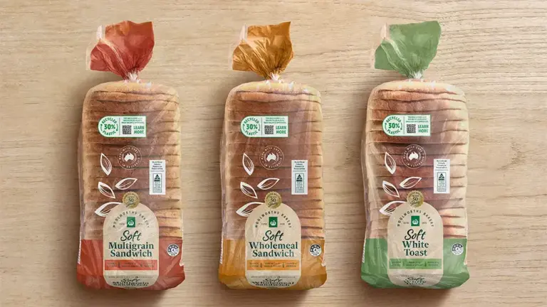 Woolworths, Amcor Unveil Bread Bags with Recycled Plastic