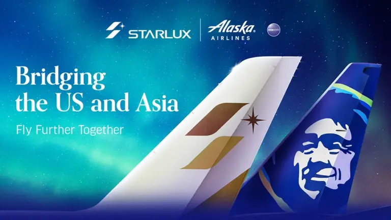 STARLUX and Alaska Airlines Expand Codeshare Partnership