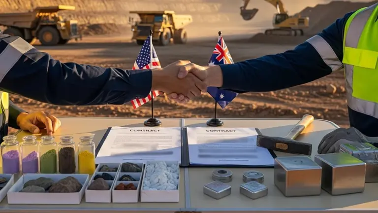 To Resist China, US And Australia Sign Rare Earths Deal