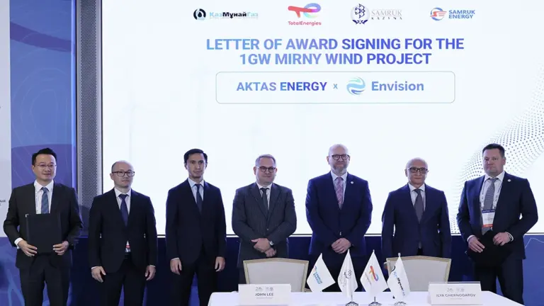 Envision Energy Joins Kazakhstan’s First Wind Power Project