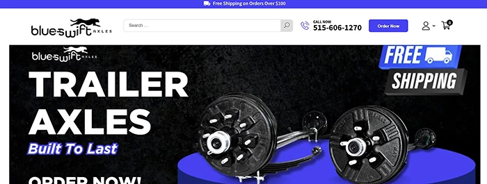 Blueswift Axles