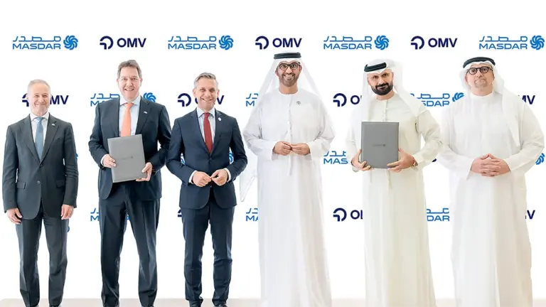 OMV, Masdar Enter Deal for Green Hydrogen Electrolyzer Plant