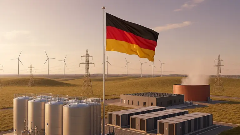 Germany Aligns Hydrogen with New Large-Scale Energy Storage