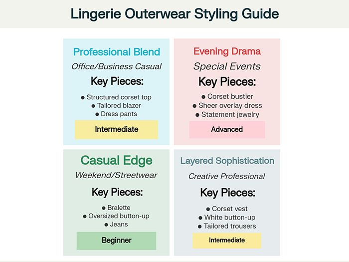 lingerie Outerwear Styling Guide