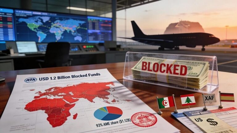 $1.2 Billion in Airline Funds Blocked by Governments
