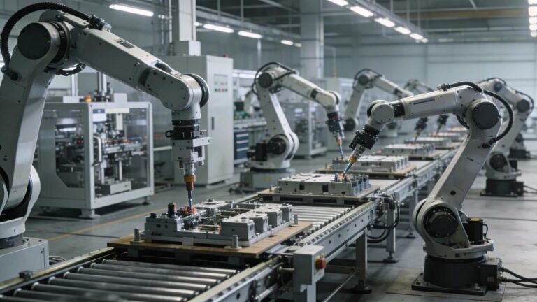 The Evolution of Robotic Assembly Lines in Prefab Manufacturing Facilities