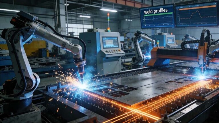 Smart Robotic Welding and Cutting Systems Enhancing Construction Precision