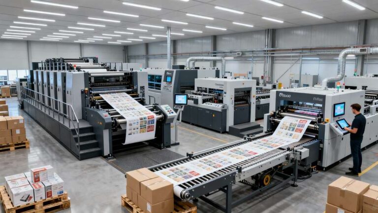Data-Driven Print Shops Optimizing Throughput in Packaging Workflows