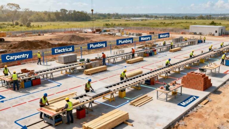 Rethinking Construction Productivity Through Industrial Manufacturing Principles
