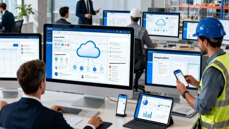 Cloud-Integrated Prefabrication Workflows Redefining Project Communication