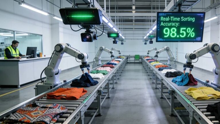 The Role of AI and Automation in Advancing Textile Recycling Systems
