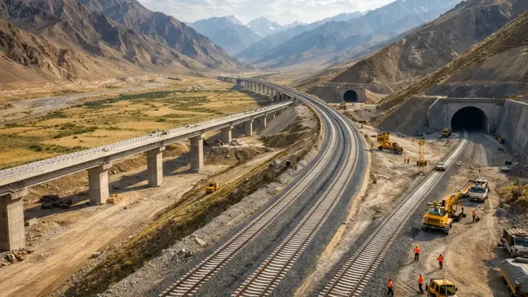 $4.7bn China-Kyrgyzstan-Uzbekistan Railway Development Enters Execution Phase