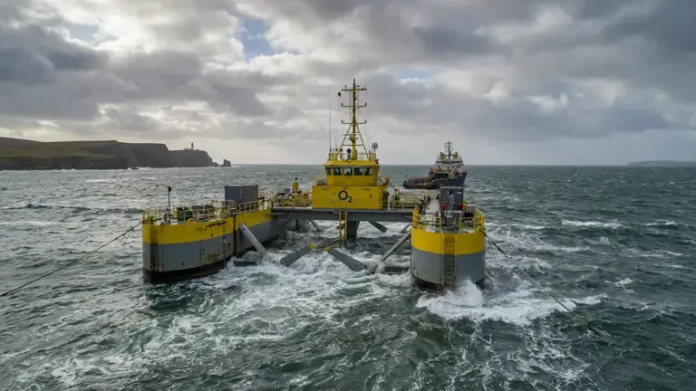 EMEC Completes Integrated Tidal, Battery and Hydrogen Demo