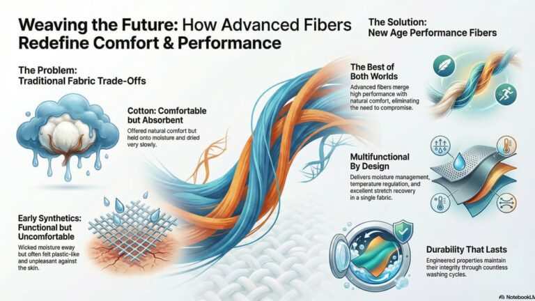 New Age Performance Fibers Enhancing Apparel Comfort