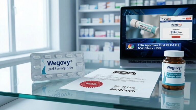 First GLP-1 Pill for Obesity by Novo Nordisk Approved by FDA