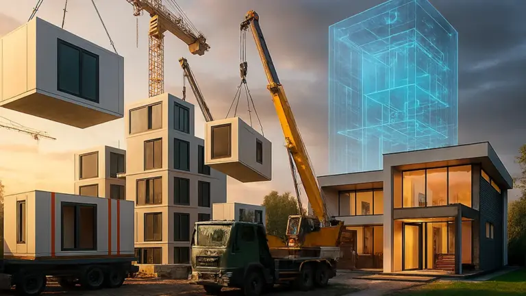 The Future of Construction: Modular Technologies, Smart Homes, and Digital Twins