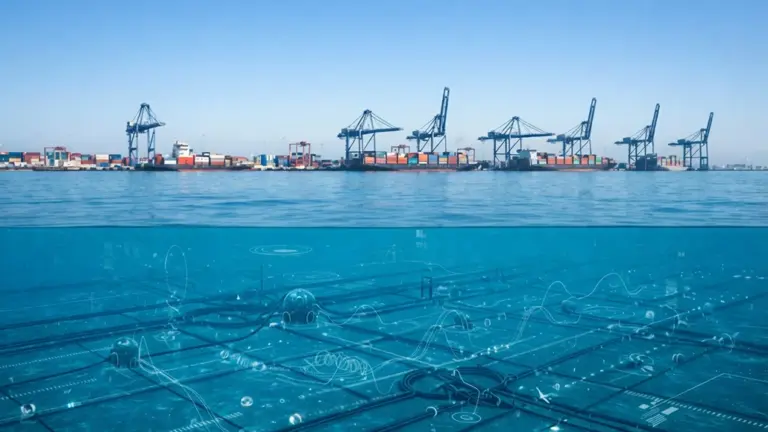 Internet of Underwater Things in Port Infrastructure Plan