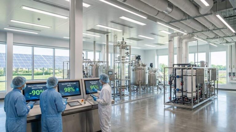 Sustainable Manufacturing Strategies Driving the Pharma Sector Toward Net-Zero