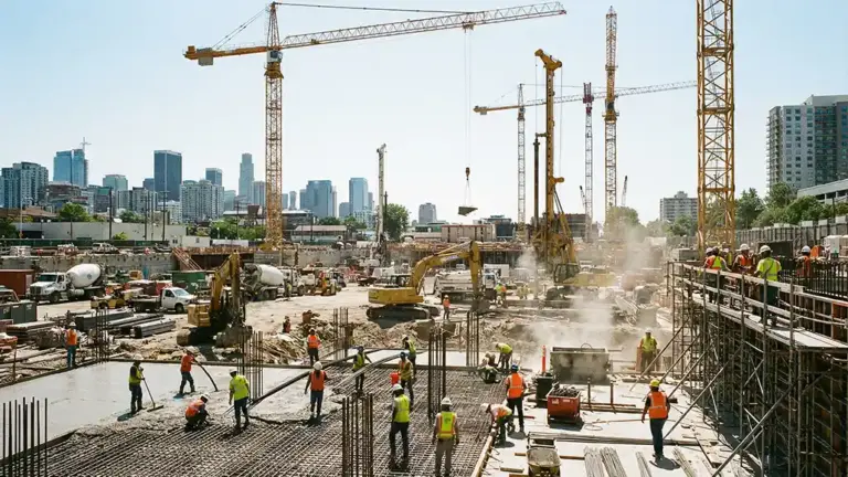 The UK Construction Sector Records Steepest decline Since Covid