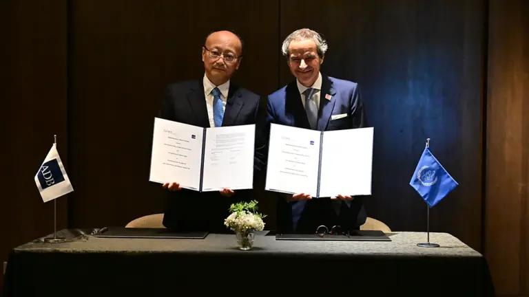 ADB and IAEA to Cooperate on the Usage of Nuclear Energy
