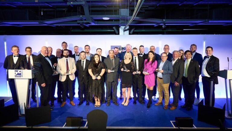 Winners lift their LEEA Awards and raise the industry