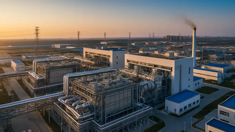 China Domestic Gas Turbine Begins Operations at Anji Plant