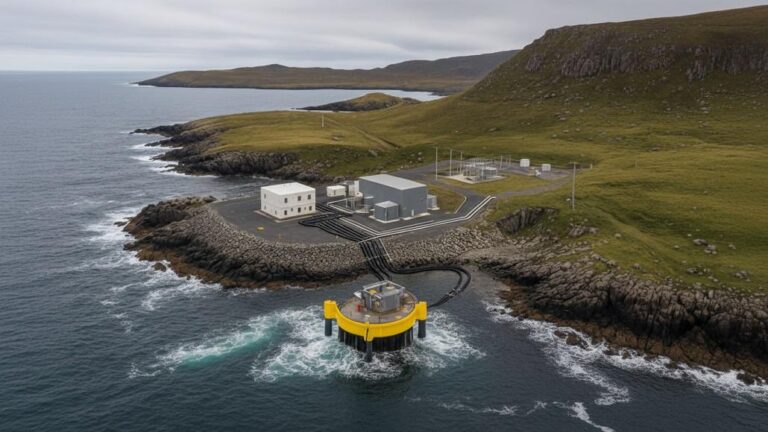 World-first Tidal Power, Battery and Hydrogen System Tested