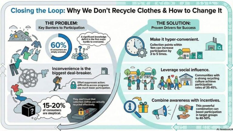 How Consumer Behavior Influences the Success of Textile Recycling Programs
