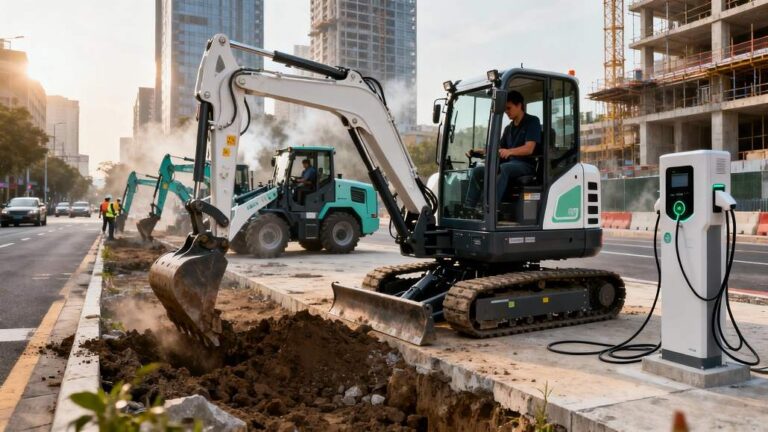 Electrification Trends Shaping Construction Equipment Fleets