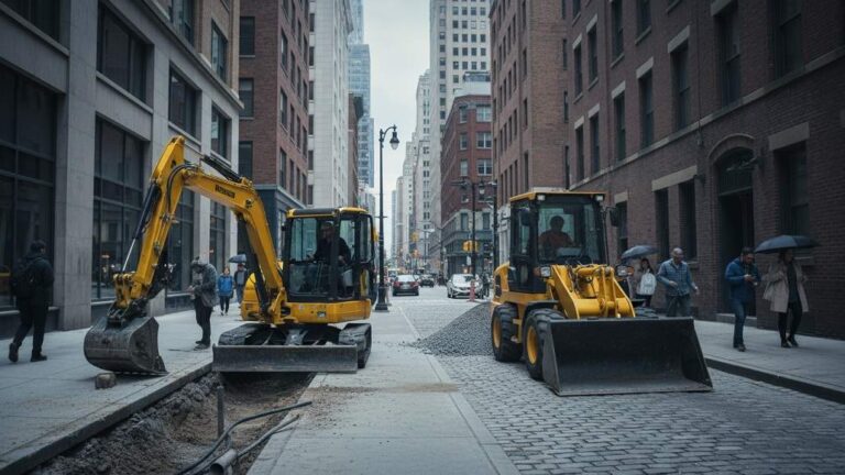 Compact Construction Equipment Meeting Urban Project Needs