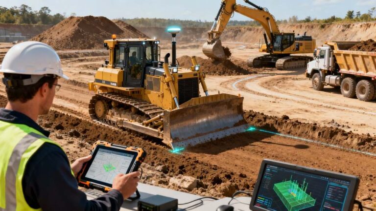 Smart Construction Equipment Driving Jobsite Productivity