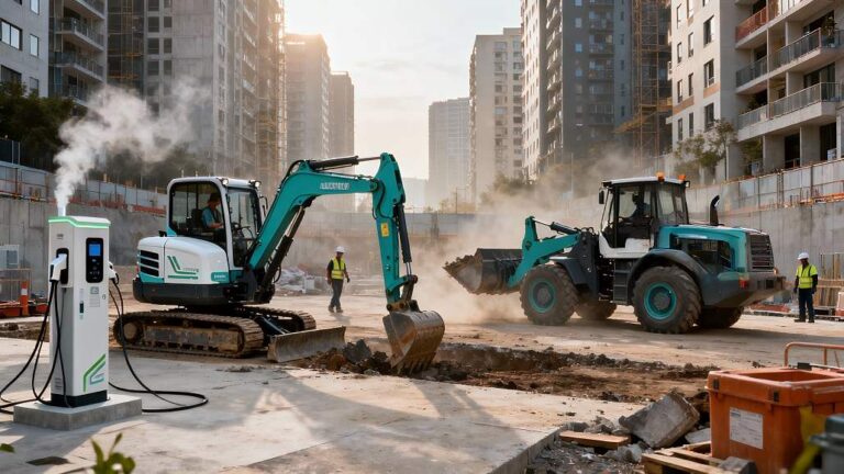 Sustainable Construction Machinery for Low Emission Sites