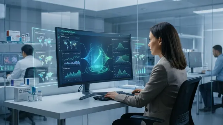 AI Enabled Forecasting in Pharmaceutical Supply Chains