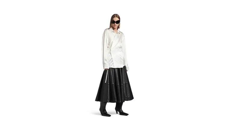 Balenciaga Unveils Innovative 3D Weaving and Bioengineered Silk