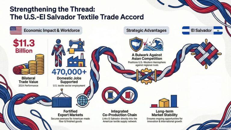 US Textile Industry Welcomes New Trade Pact with El Salvador