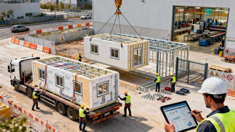 Prefabrication Techniques Reducing On Site Construction Risk