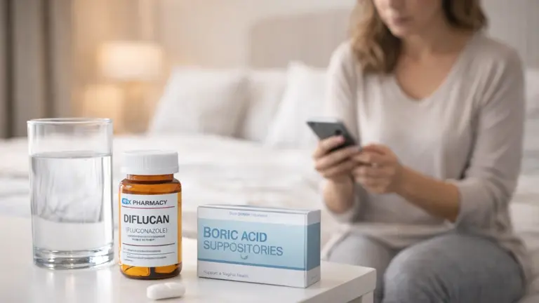 Can I Take Boric Acid and Diflucan at the Same Time?