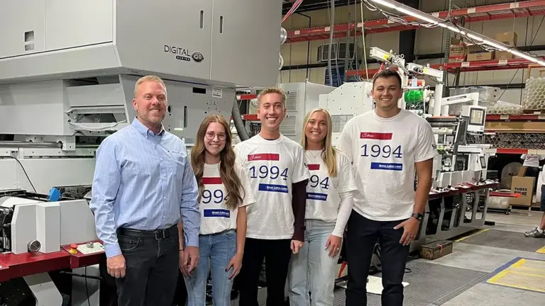 Domino N610i-R Digital Retrofit Boosts Flexo Label Printing