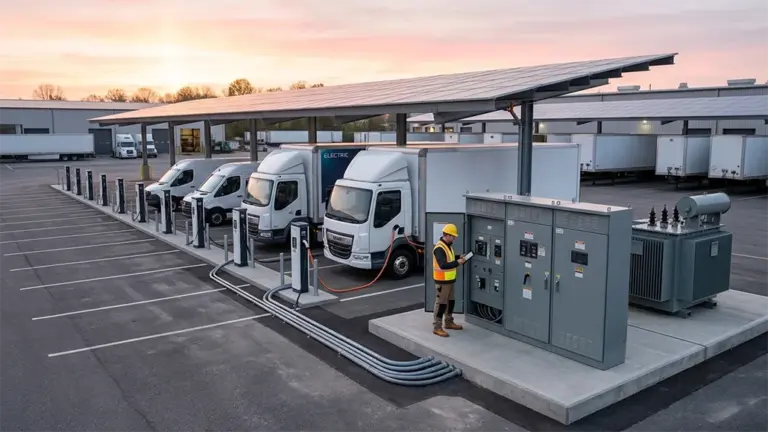 Electric Fleet Transition for Commercial Vehicles