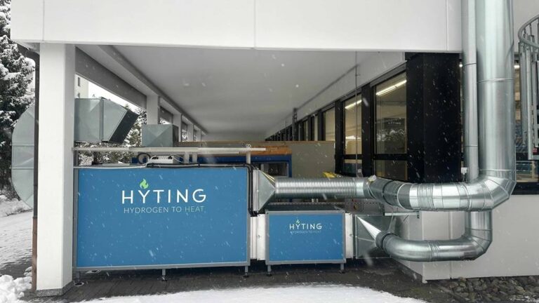 HYTING Commissions World-First Hydrogen Air-Heating System