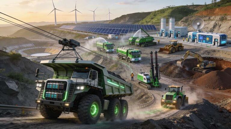 Sustainable Construction Equipment and Fleets for Mining