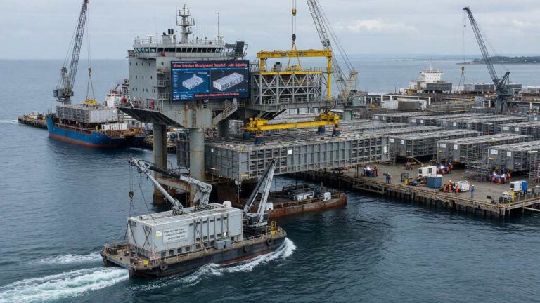 Modular Offshore Facilities Reducing Project Costs