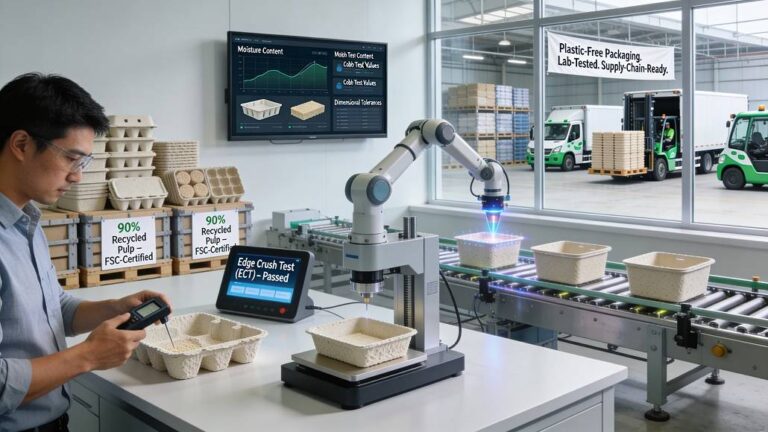 Performance Testing and Quality in Moulded Fibre Packaging