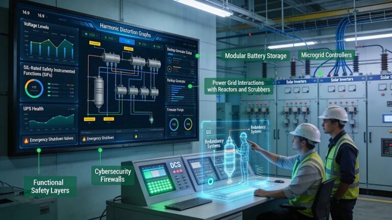 Process Safety Integration in Modern Power Infrastructure