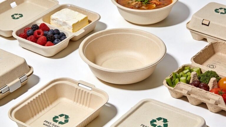 Sustainable Moulded Fibre Packaging for Food Applications