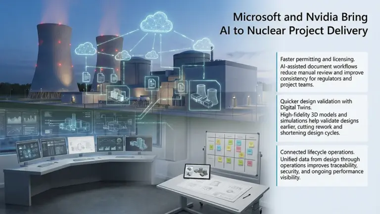 Microsoft, Nvidia Partner on AI for Nuclear Collaboration