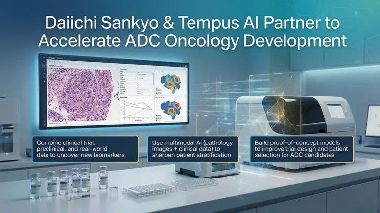 Daiichi Sankyo Enter AI Oncology Collaboration with Tempus