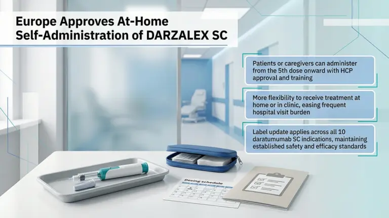 Johnson & Johnson Wins DARZALEX Self-Administration EU Nod
