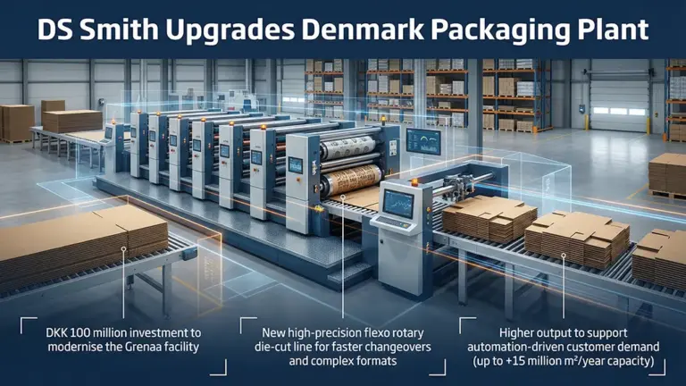 DS Smith Invests DKK 100M in Grenaa Packaging Expansion